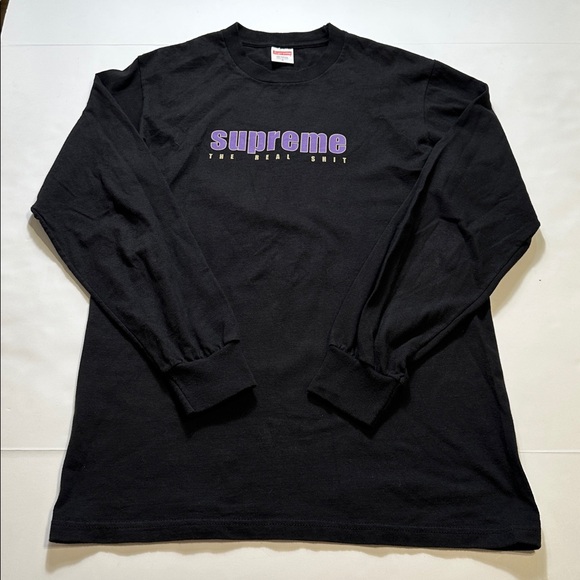 Supreme The Real Shit Long Sleeve Tee - Picture 1 of 10